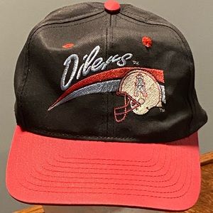 90s Houston Oilers ANNCO NFL Snapback Hat